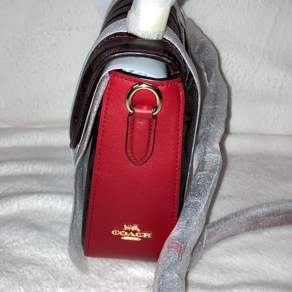 Coach Marlie Top Handle Satchel In Signature Canvas With Quilting - Picture 12 of 12